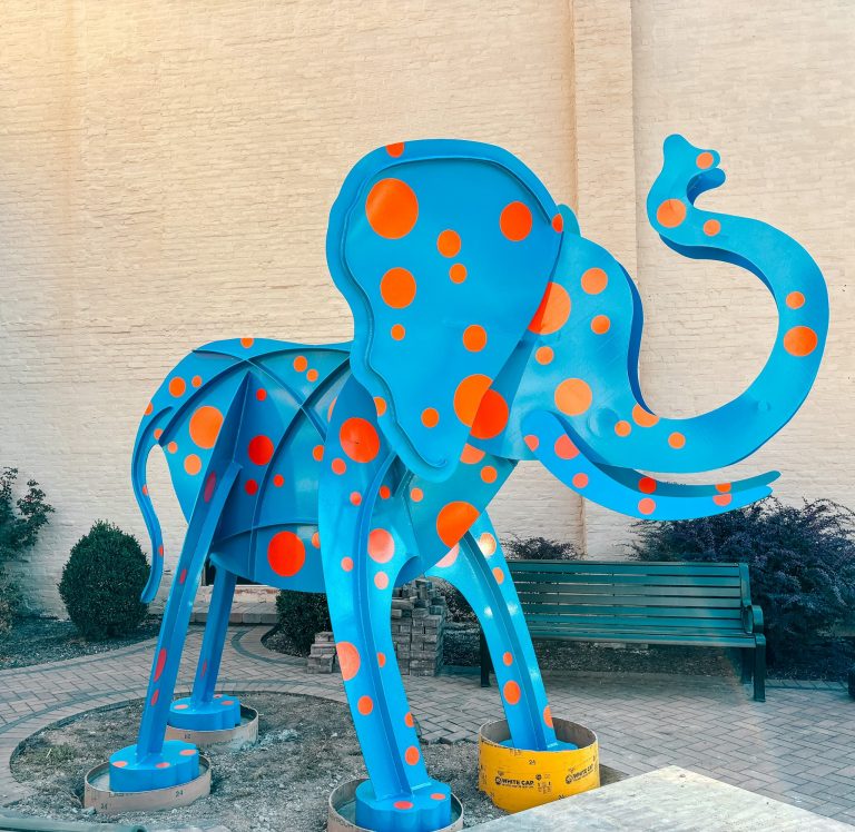 Downtown Wabash welcomes Henrietta the Elephant: A new public art installation