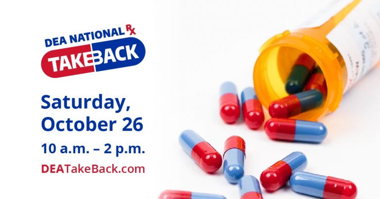 Indiana State Police Partners with DEA for 27th Drug Take Back Day